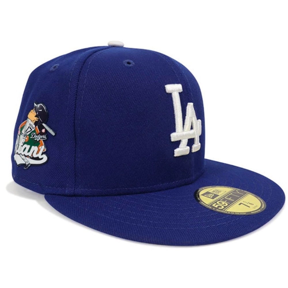 NEW ERA LOS ANGELES DODGERS 9FIFTY SNAPBACK CAP - OHTANI BATTING SIDE PATCH